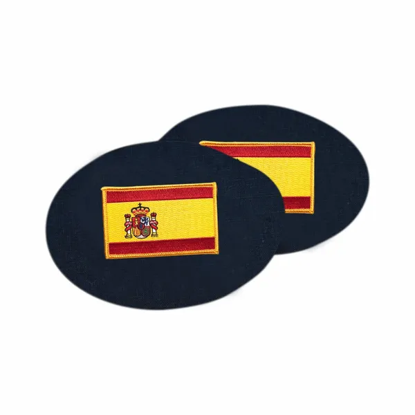 Posavasos bordados de algodón y lino