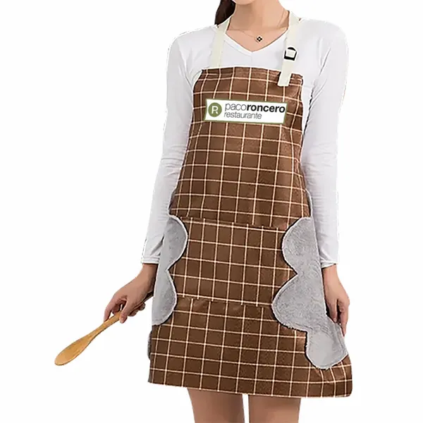 Delantal de Limpieza de Rayas a Cuadros - Imprint Now - ES