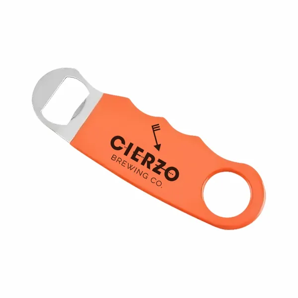 Abrebotellas Plano con Mango Naranja - Imprint Now - ES