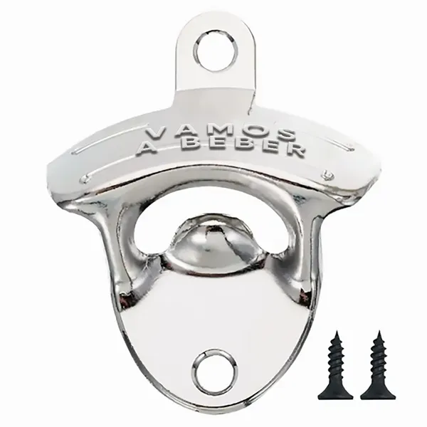 Abridor de Pared Plateado Brillo - Imprint Now - ES