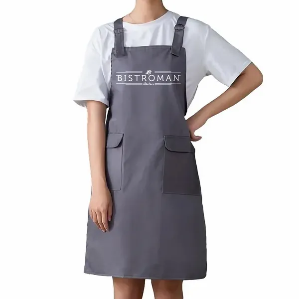 Delantal de Bolsillo con Doble Tirante - Imprint Now - ES