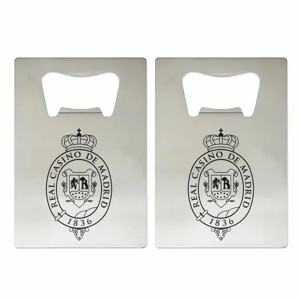 Abrebotellas Estándar en Forma de Tarjeta - Imprint Now - ES