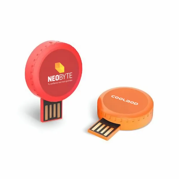 USB Circular Giratorio 360 - Imprint Now - ES