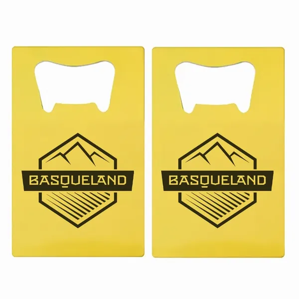 Abrebotellas Impreso Tarjeta Simple - Imprint Now - ES