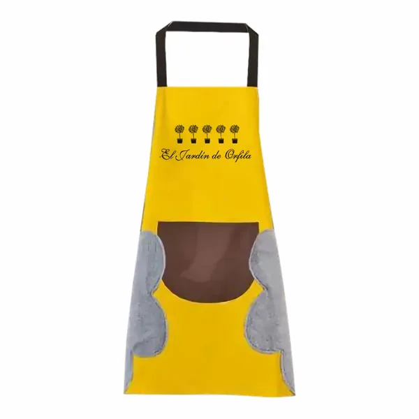 Delantal Impermeable con Bolsillo Semifloral - Imprint Now - ES