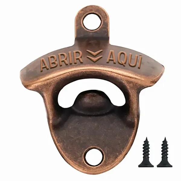 Abridor de Botellas de Pared de Cobre - Imprint Now - ES