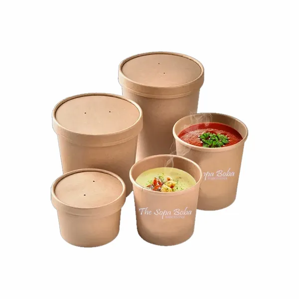 Envase de Papel Para Sopa - Imprint Now - ES