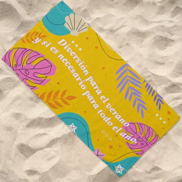 Toallas de Playa Personalizadas - Imprint Now - ES