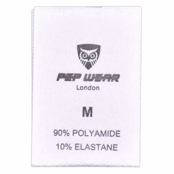 Etiquetas de cuidado impresas