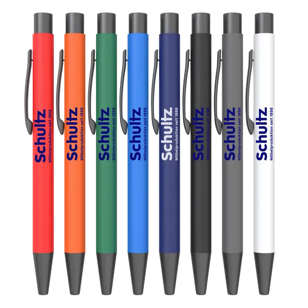 Kugelschreiber aus mattem Metall