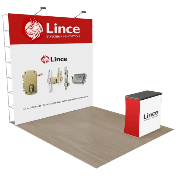 Expositor Pop Up Portátil 3 m x 3 m - Imprint Now - ES