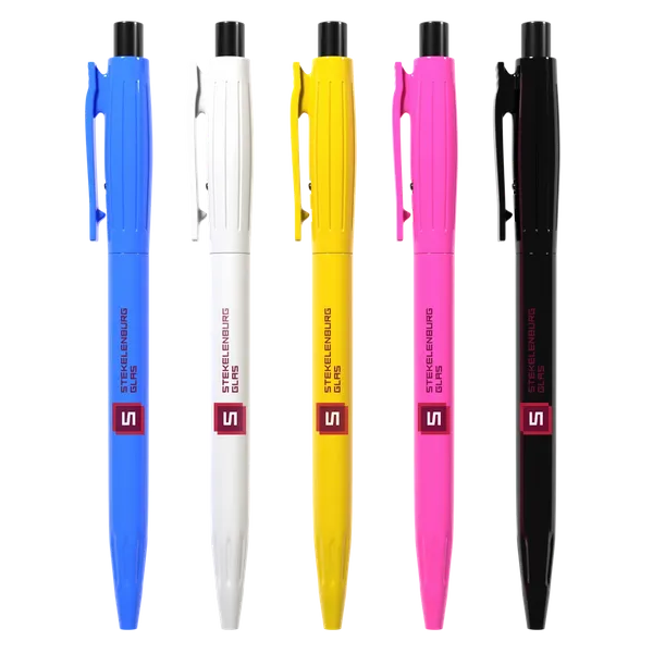 Oude stijl intrekbare plastic balpen