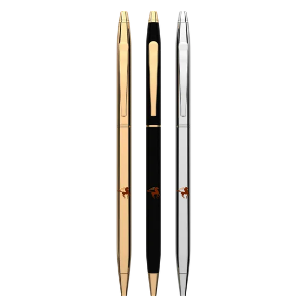 Gouden Slanke Metalen Balpen