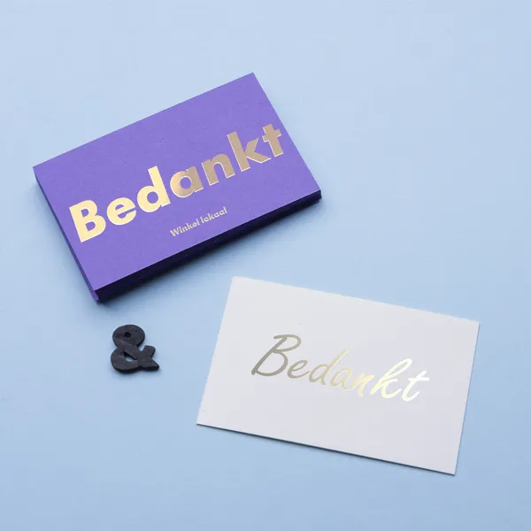 Folie Geperste Briefkaarten