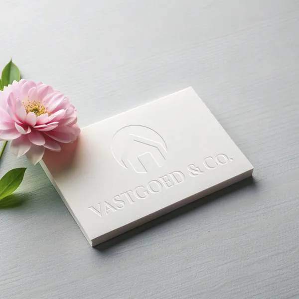 Notitiekaarten met Relief