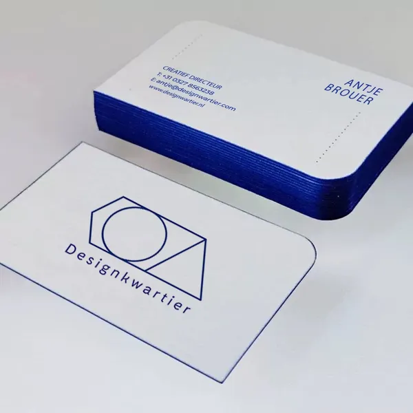 Visitenkaarten met Geverfde Rand