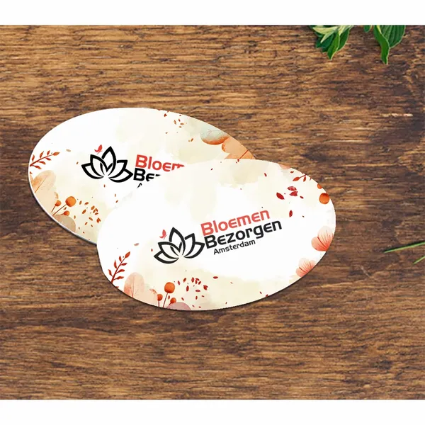 Ovaalvormig Visitekaartje