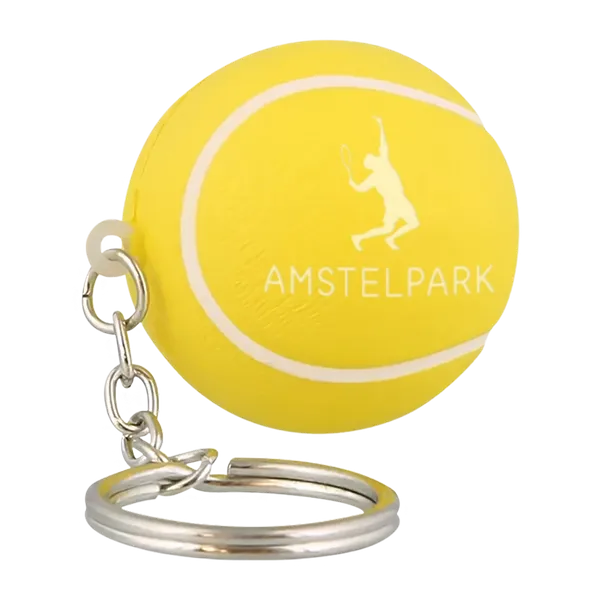 Tennis Stressbal Sleutelhanger