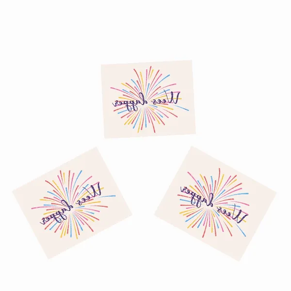 Gepersonaliseerde Regenboogglitter Tatoeages - Imprint Now - NL