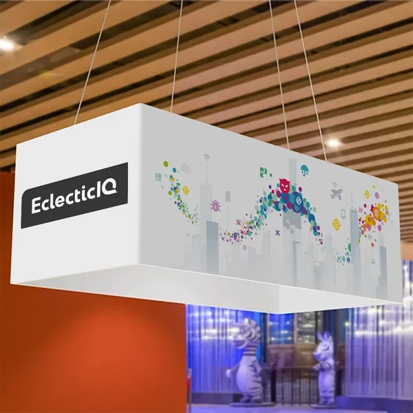 Gepersonaliseerde Overhead Hangende Borden Aluminium Frame - Rechthoekig - Imprint Now - NL