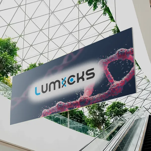 Gepersonaliseerde Hangende Borden - 3 m Vector Frame Hangende Banners van Plafond - Imprint Now - NL