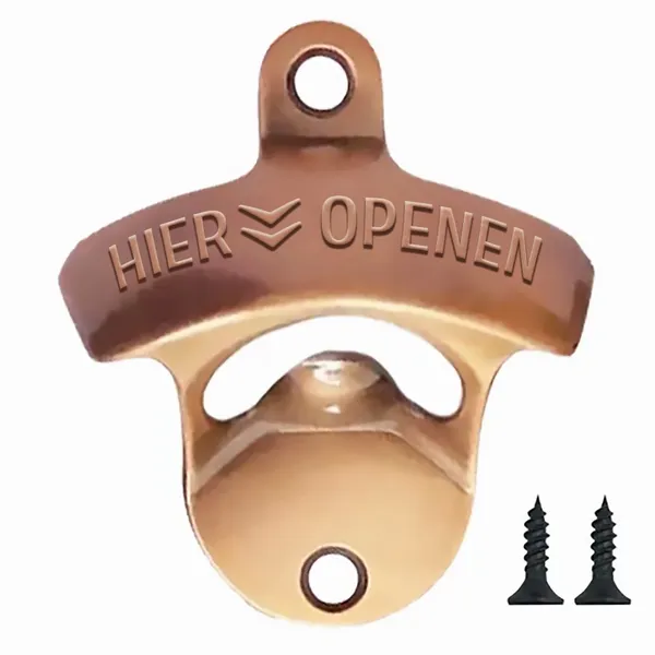 Roségouden flesopener - Imprint Now - NL