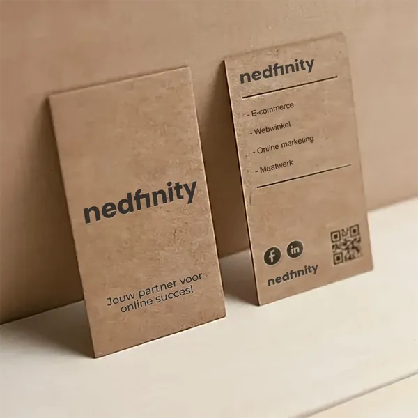 Brochures van kraftpapier