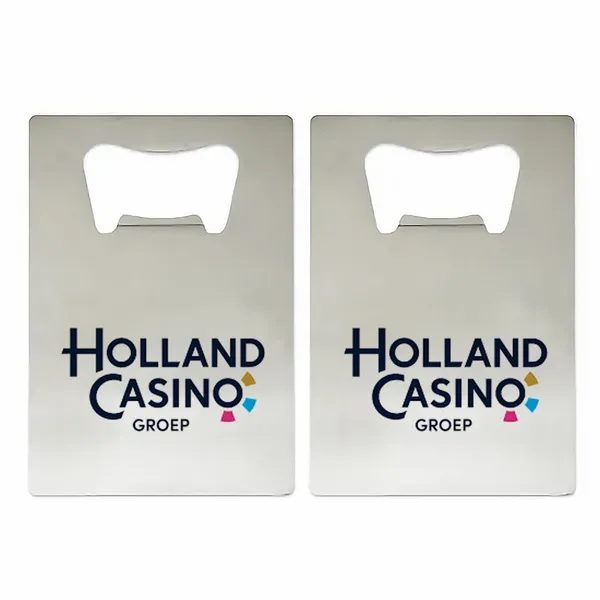 Standaard Kaartvormige Flesopener - Imprint Now - NL