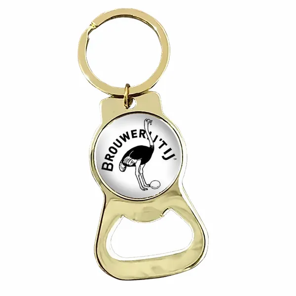 Goud gelegeerde flesopener - Imprint Now - NL