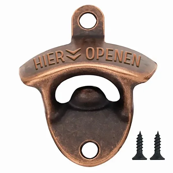 Koperen flesopener - Imprint Now - NL