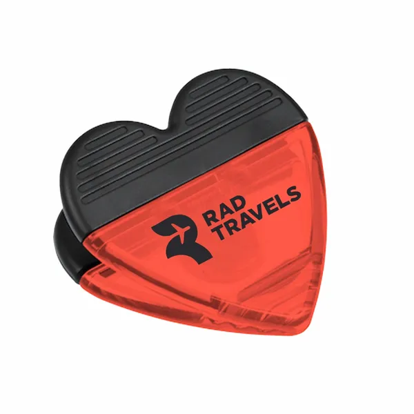 Heart Shaped Magnetic Clips