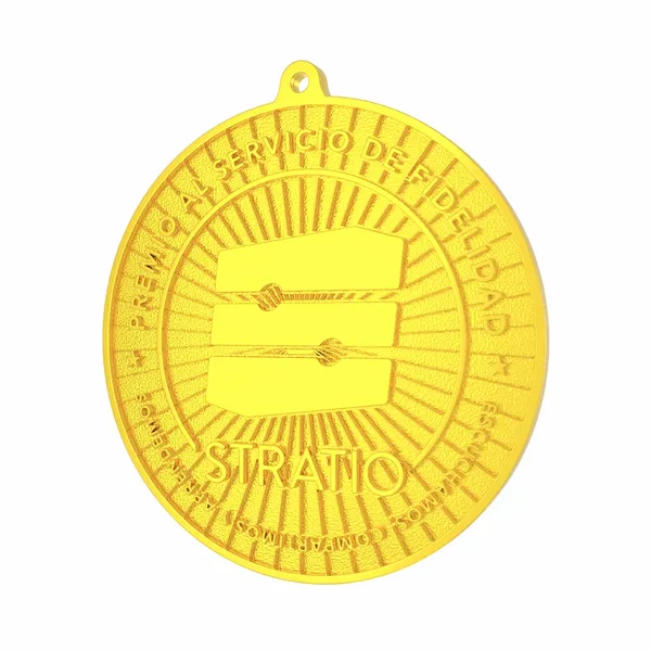Medalla Troquelada