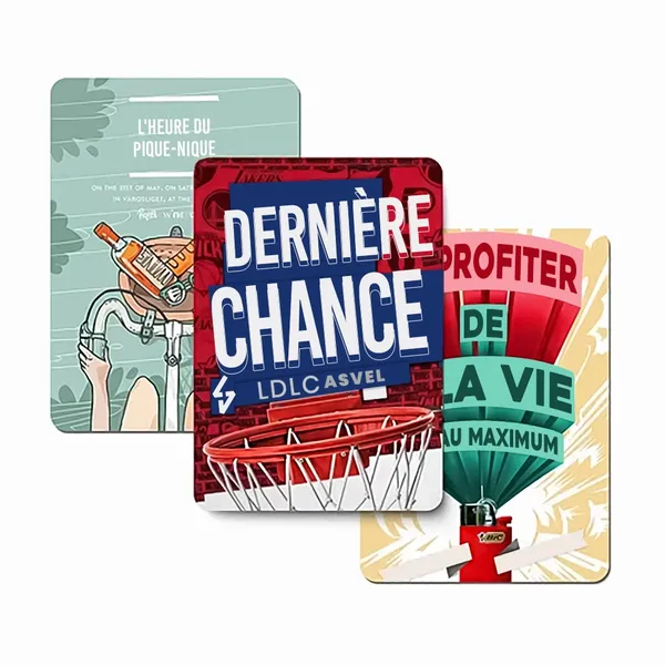 Flyers à coins arrondis