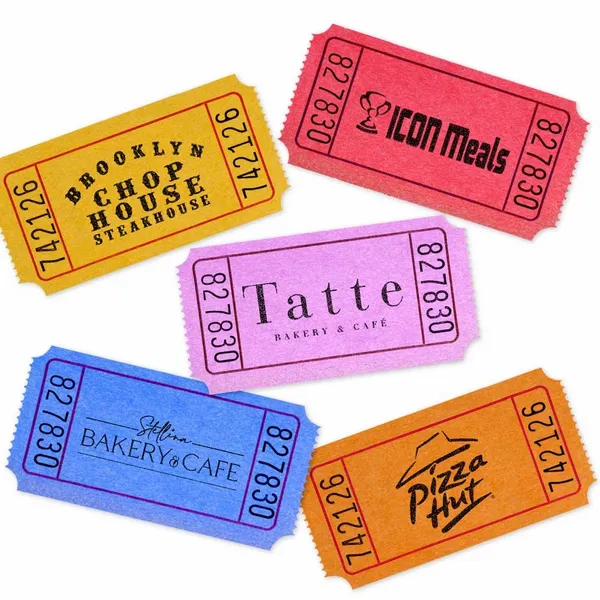Raffle Ticket Rolls