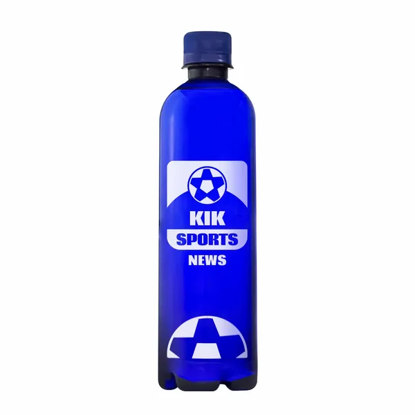 16.9 oz Plastic Bullet Bottle – Screen Printed Custom Water - Tote Bags Now