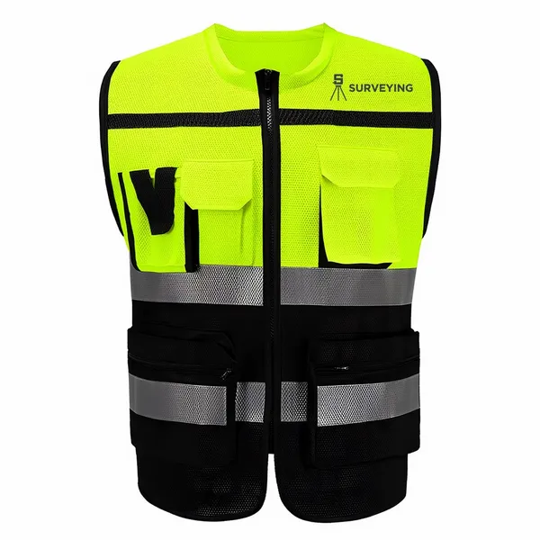 Heavy-Duty, Two-Tone Safety Vests - Custom Tees Today