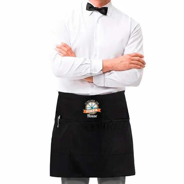 Server Pro Triple Pocket Waist Aprons - Custom Shoe Charm