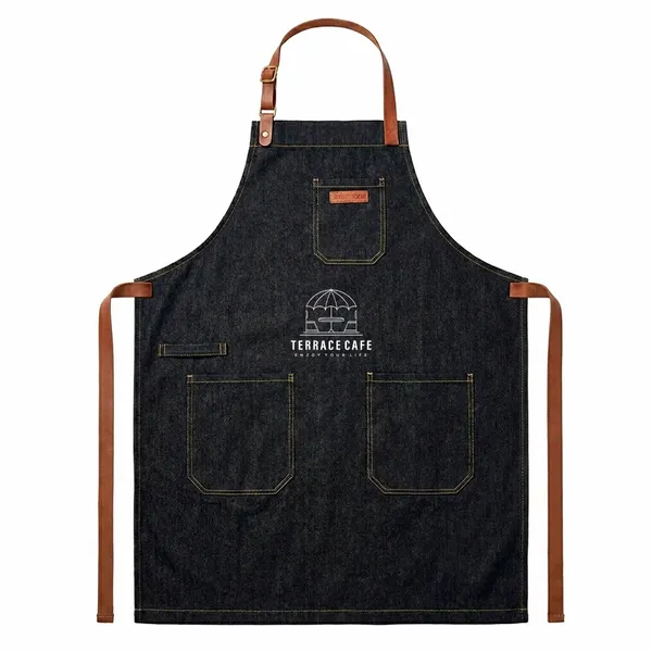Comfort-Fit Canvas Chef Aprons - Custom Shoe Charm