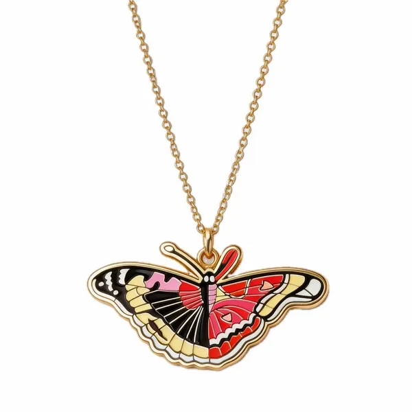 Hard Enamel Charm Necklaces