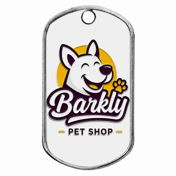 Hard Enamel Metal Dog Tags