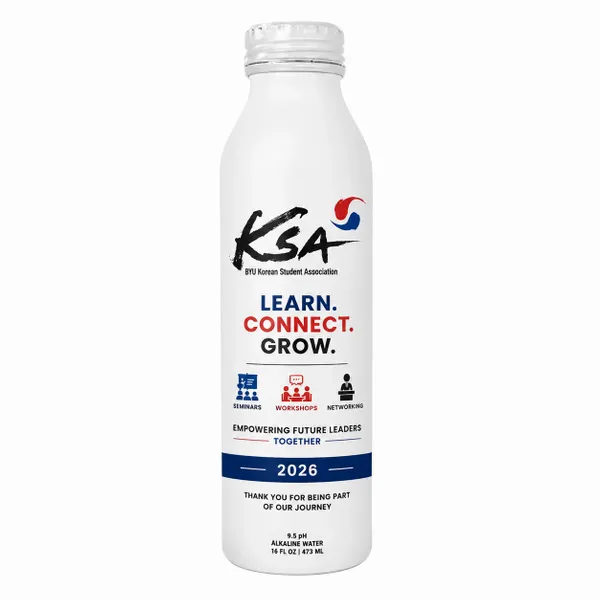 16 oz Aluminum Tall and Skinny Bottle (with a wrap around Label) - Custom Pro Prints