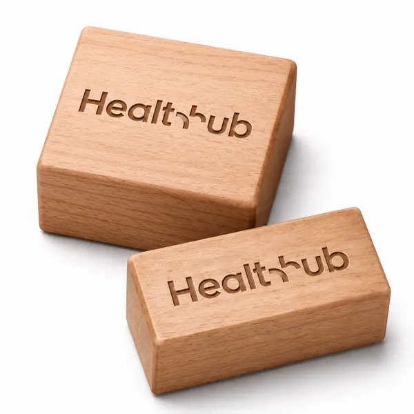Rectangle Wood Rubber Stamps
