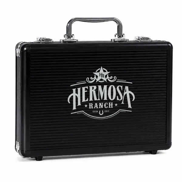 200ct Premium Aluminum Poker Chip Cases