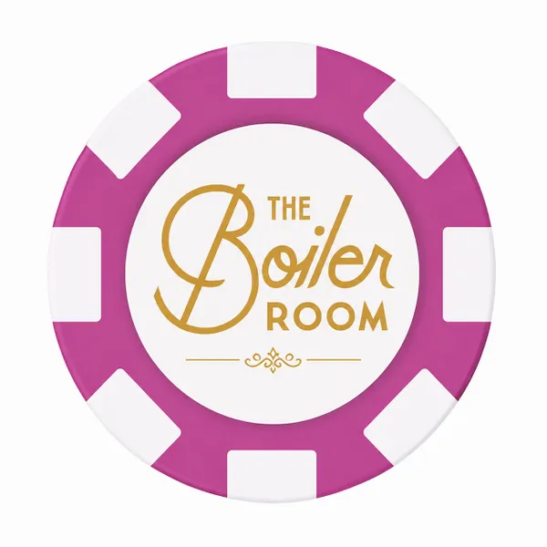 8 Stripe Custom Logo Poker Chips