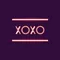 Xoxo Neon Sign - Custom Shoe Charm