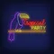 Tropical Party Neon Sign - Custom Pro Prints
