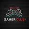 Gamer Club Neon Sign - Custom Pro Prints
