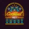 Cocktail Party Neon Sign - Custom Pro Prints