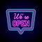 We're Open Neon Sign - Custom Pro Prints