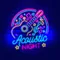 Acoustic Night Party Neon Sign - Custom Pro Prints